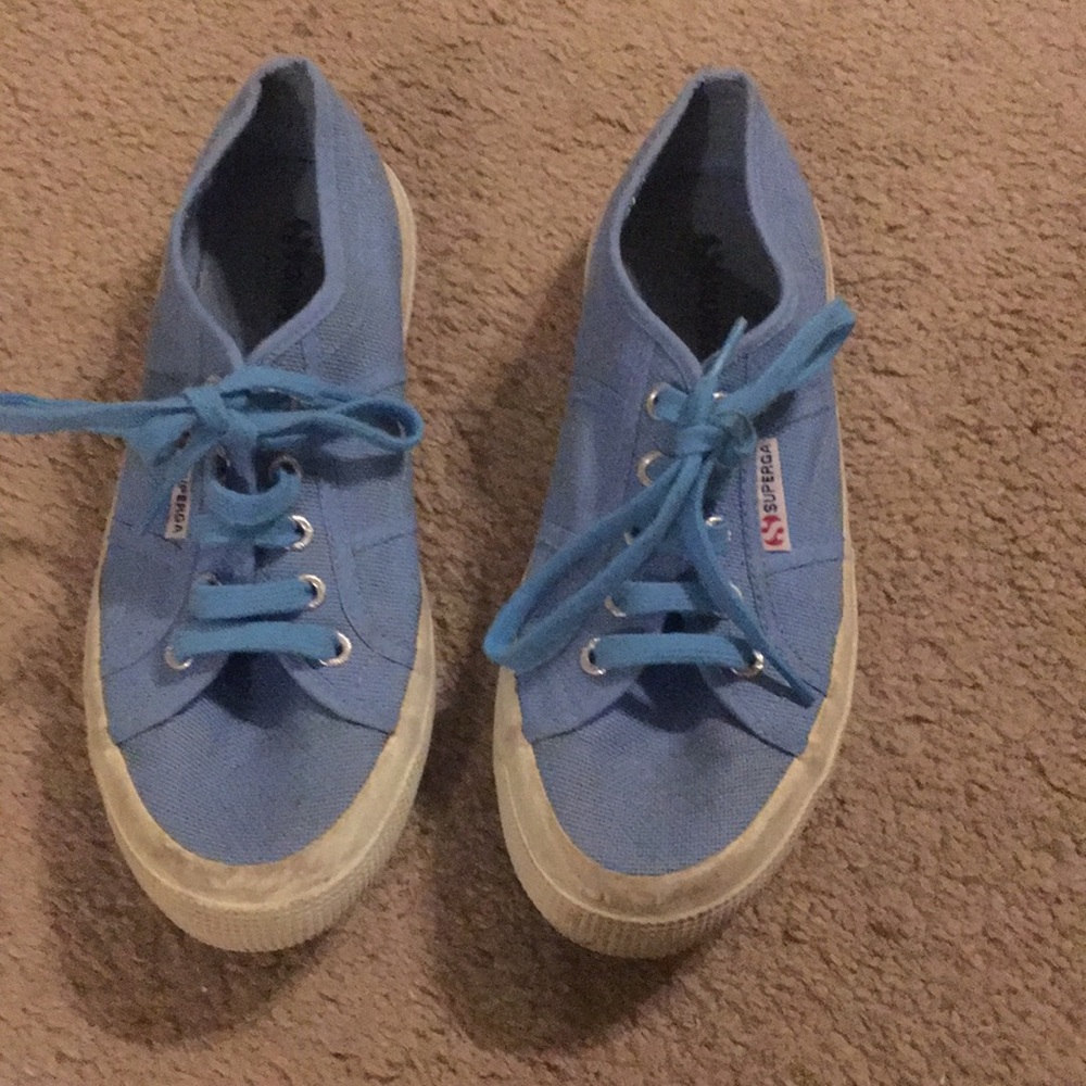 Superga women’s sneakers blue